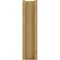 Ekena Millwork 5 1/2-in W x 22-in D x 22-in H Balboa Trad Rough Cedar Woodgrain TimberThane Outlooker, Primed Tan OUTUR055X22X22BOA04RCPR - alternate 3